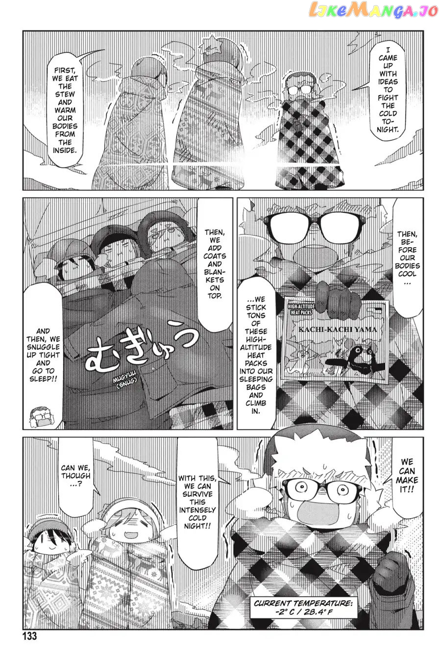 Yurucamp - Manga chapter 34 - page 1