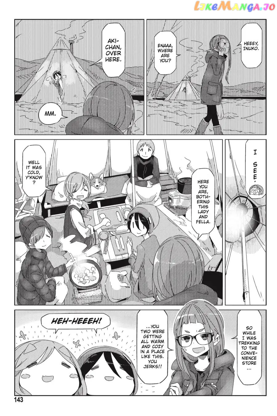 Yurucamp - Manga chapter 34 - page 11
