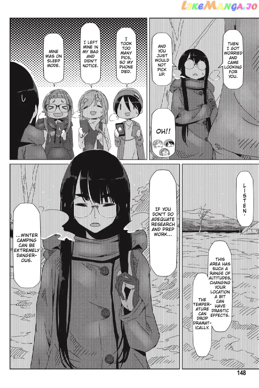 Yurucamp - Manga chapter 34 - page 16