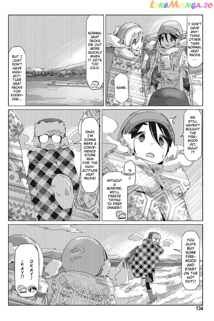 Yurucamp - Manga chapter 34 - page 2