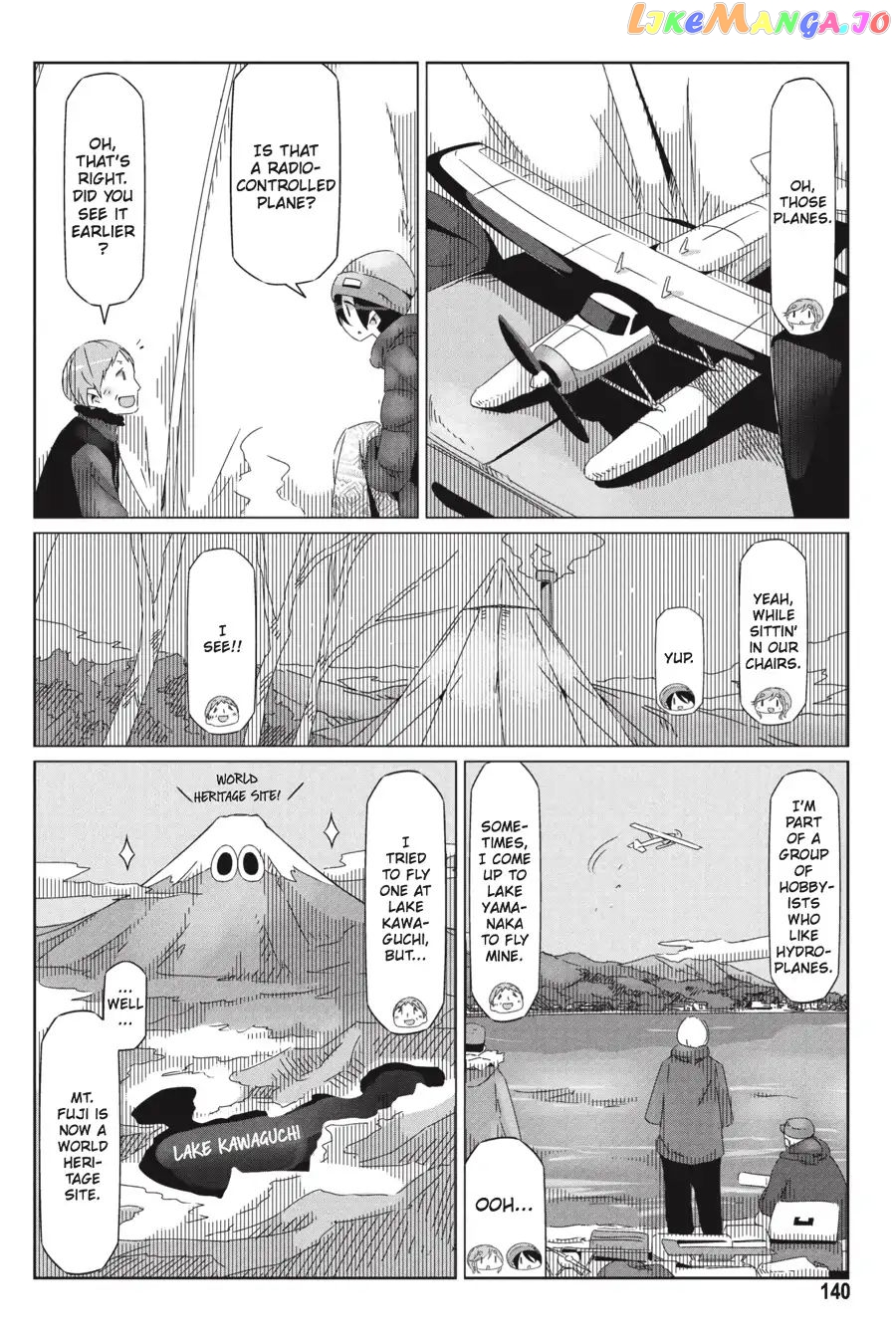 Yurucamp - Manga chapter 34 - page 8