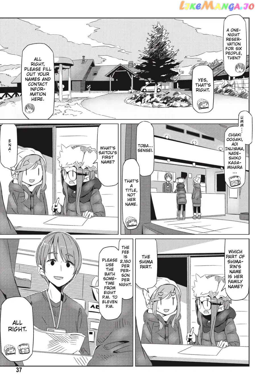 Yurucamp - Manga chapter 20 - page 4