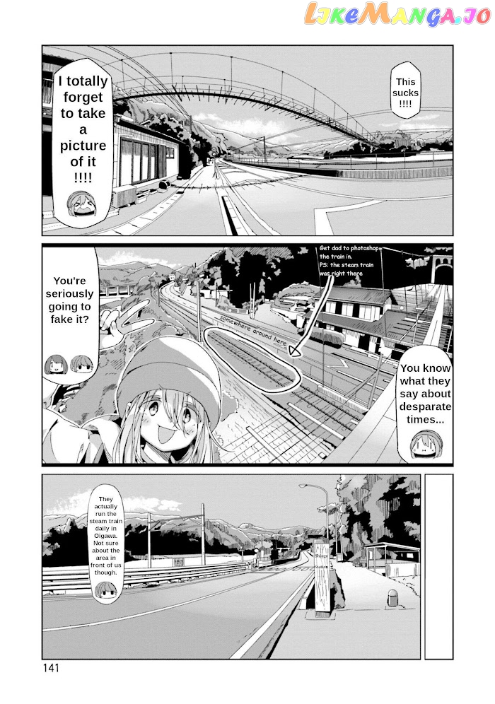 Yurucamp - Manga chapter 63 - page 10