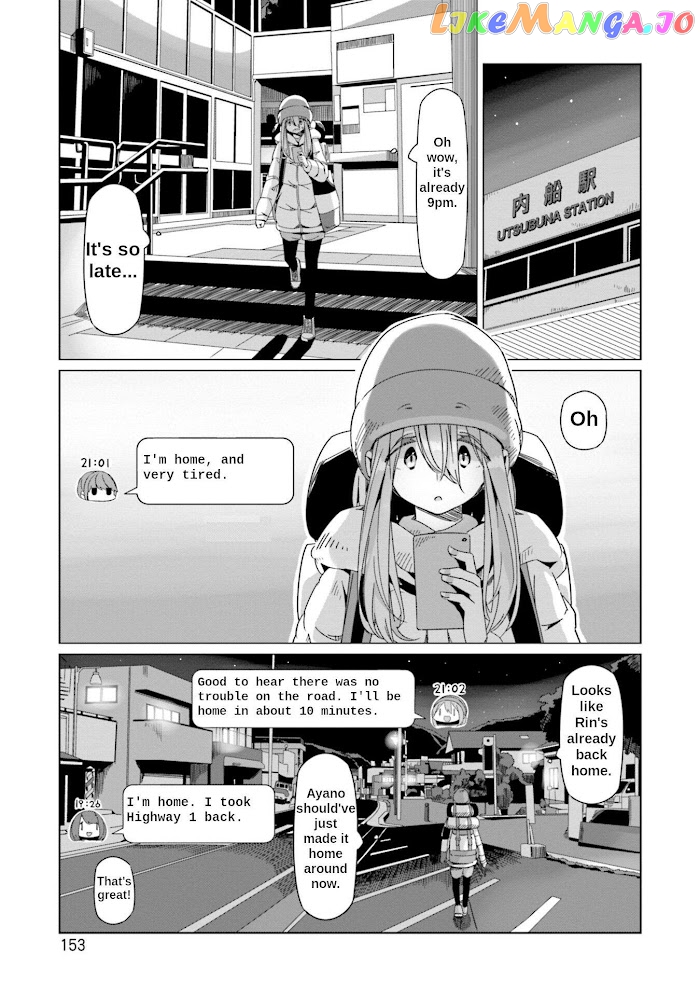 Yurucamp - Manga chapter 63 - page 22