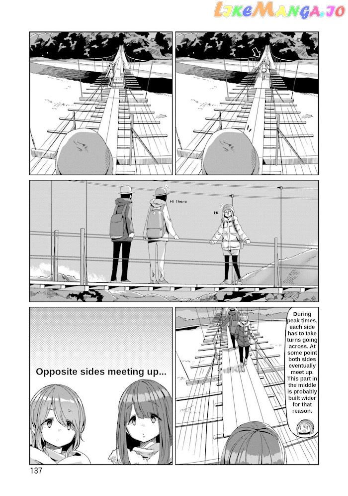 Yurucamp - Manga chapter 63 - page 6