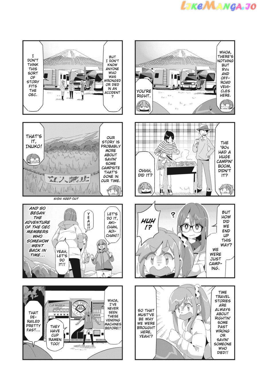Yurucamp - Manga chapter 63.5 - page 21