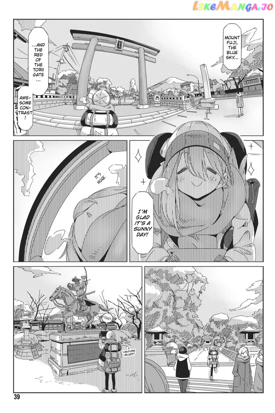 Yurucamp - Manga chapter 36 - page 11