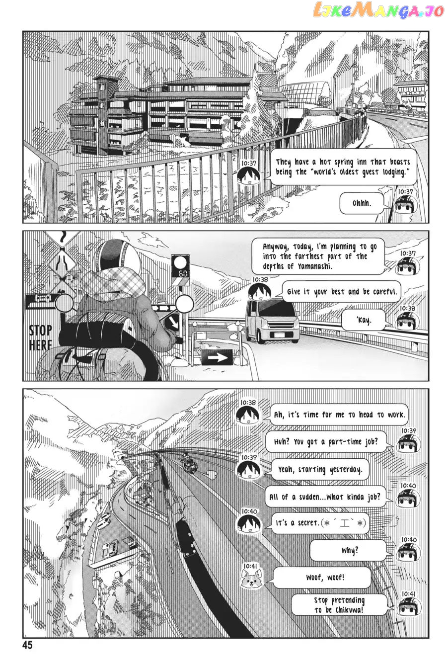 Yurucamp - Manga chapter 36 - page 17