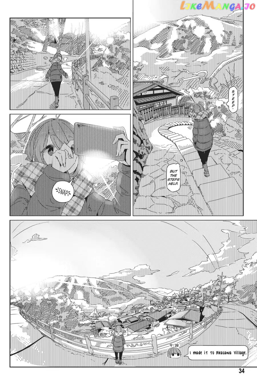 Yurucamp - Manga chapter 36 - page 6