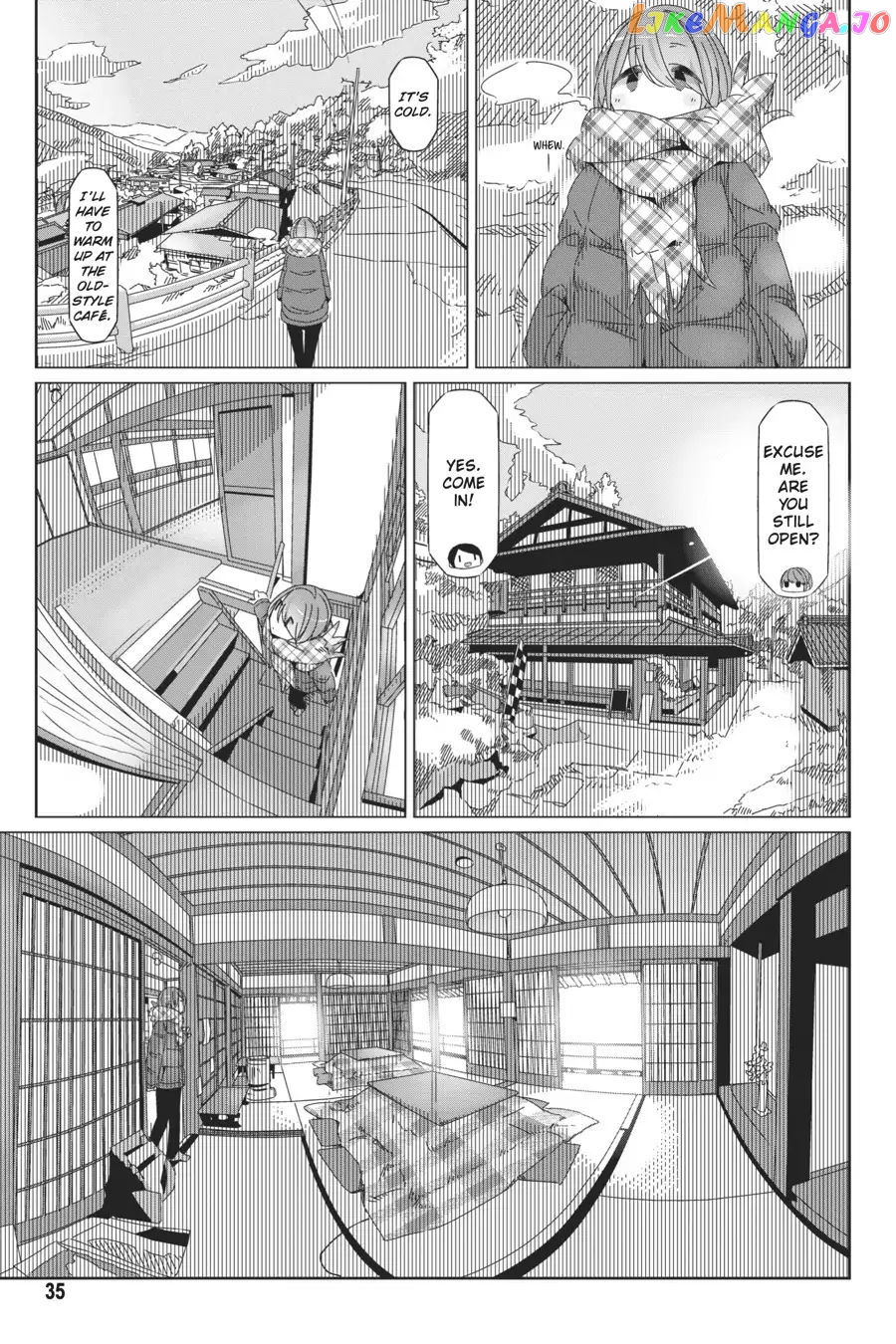 Yurucamp - Manga chapter 36 - page 7