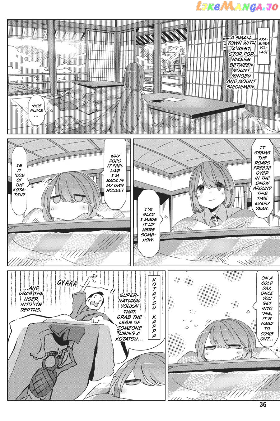 Yurucamp - Manga chapter 36 - page 8