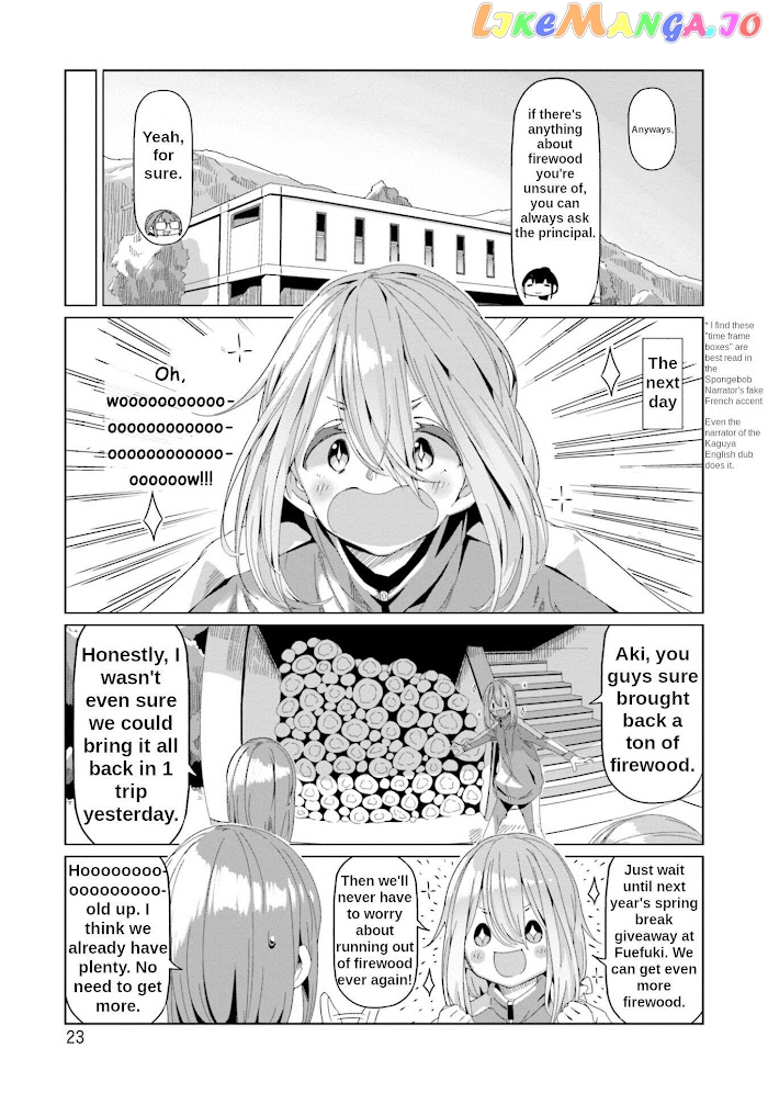 Yurucamp - Manga chapter 64 - page 25