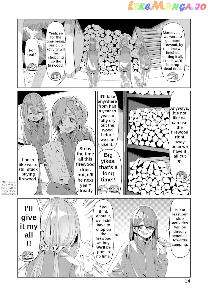 Yurucamp - Manga chapter 64 - page 26