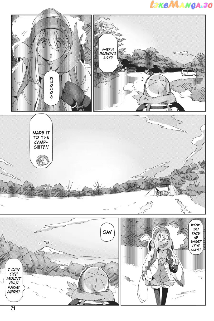 Yurucamp - Manga chapter 37 - page 17