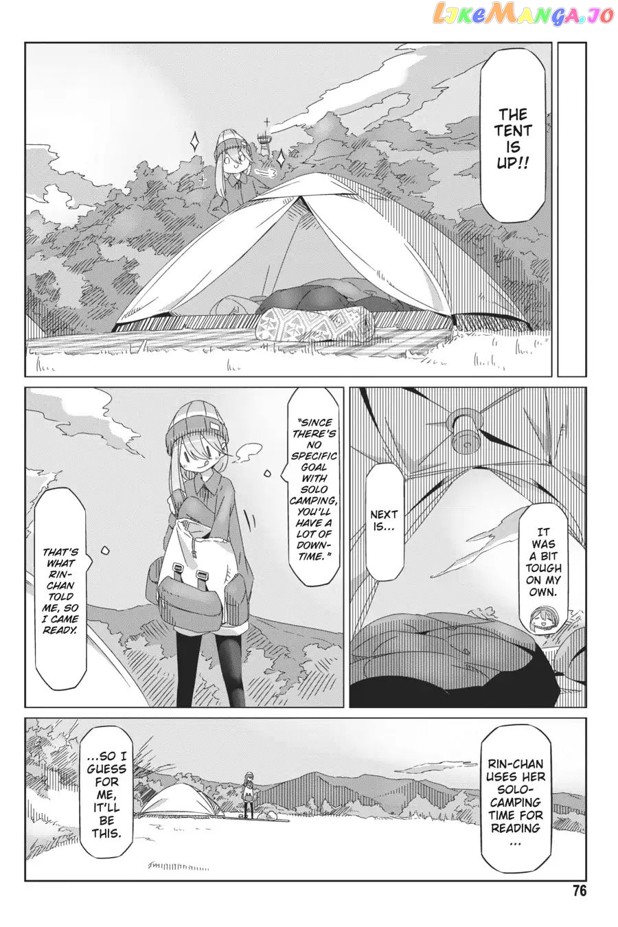 Yurucamp - Manga chapter 37 - page 21
