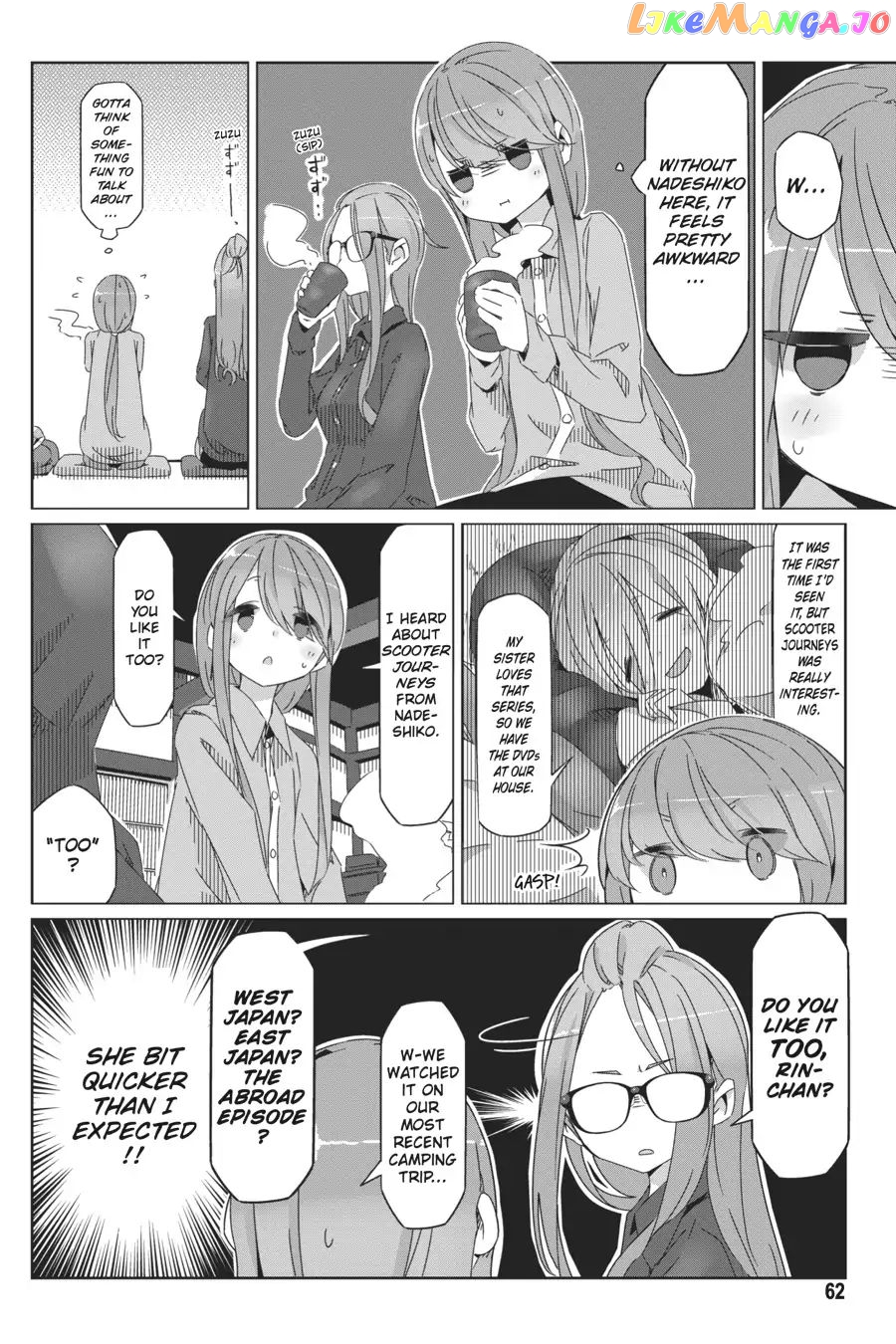 Yurucamp - Manga chapter 37 - page 8