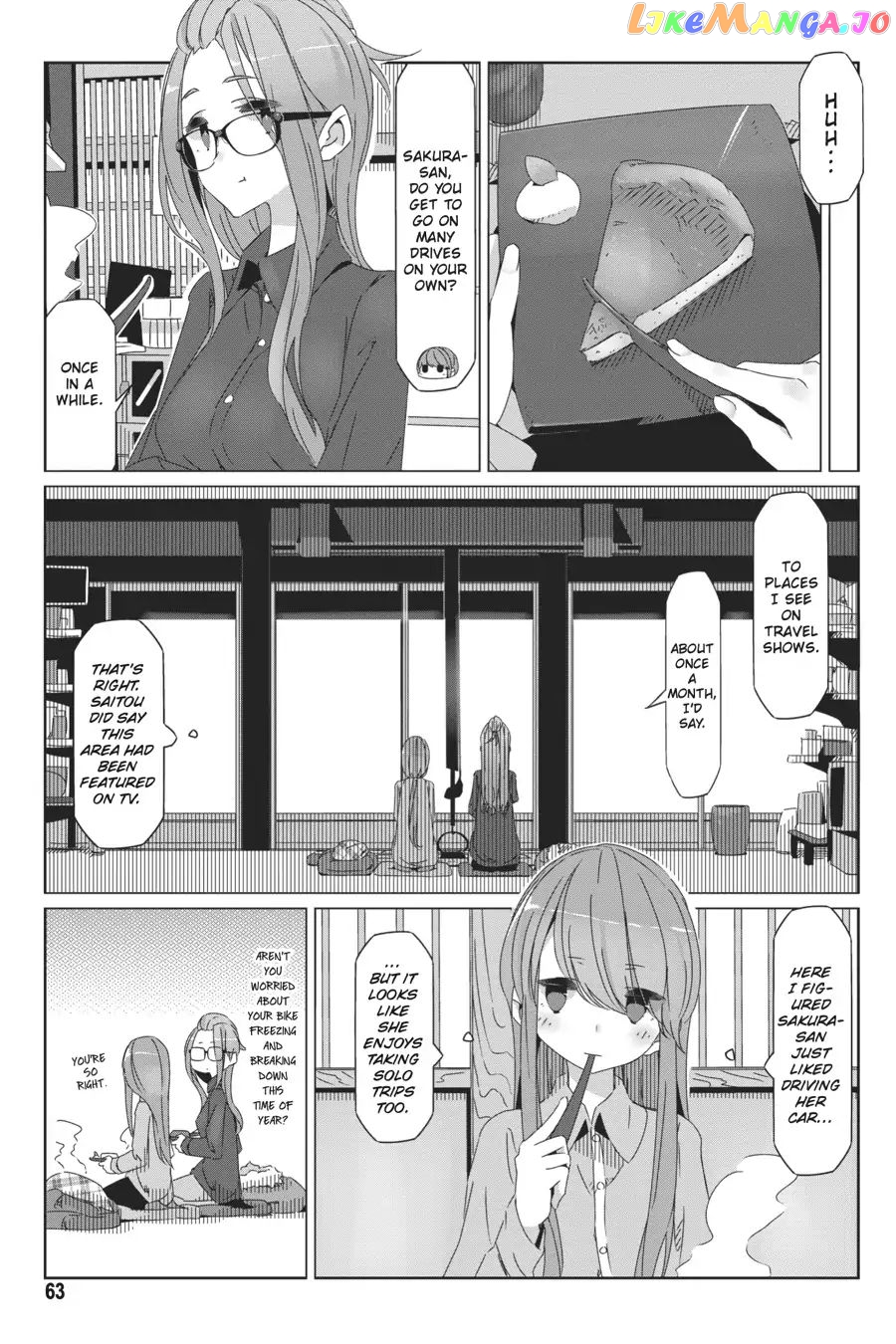 Yurucamp - Manga chapter 37 - page 9