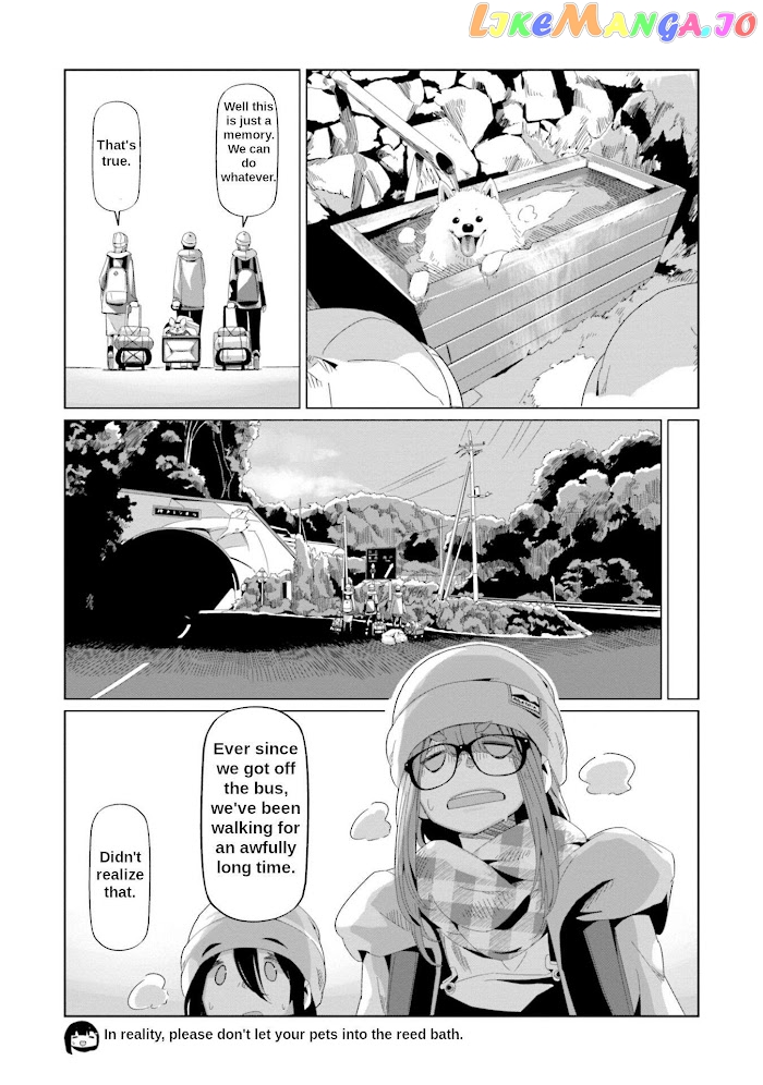 Yurucamp - Manga chapter 65 - page 23
