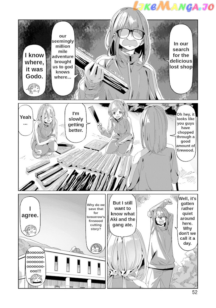 Yurucamp - Manga chapter 65 - page 25
