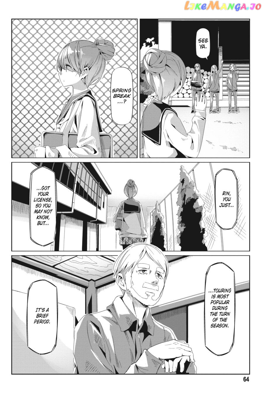 Yurucamp - Manga chapter 66 - page 10