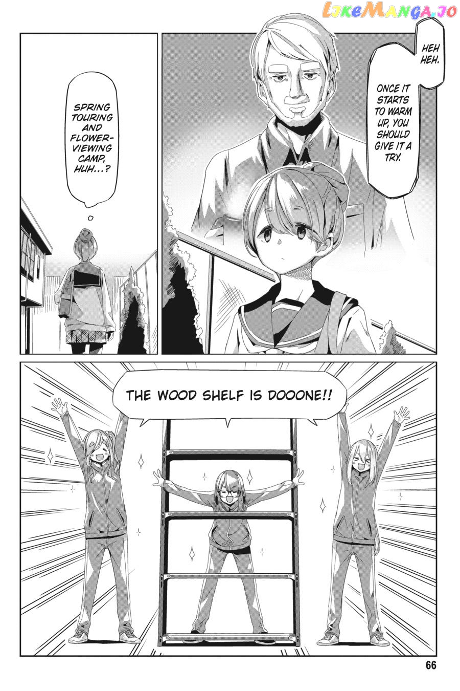 Yurucamp - Manga chapter 66 - page 12