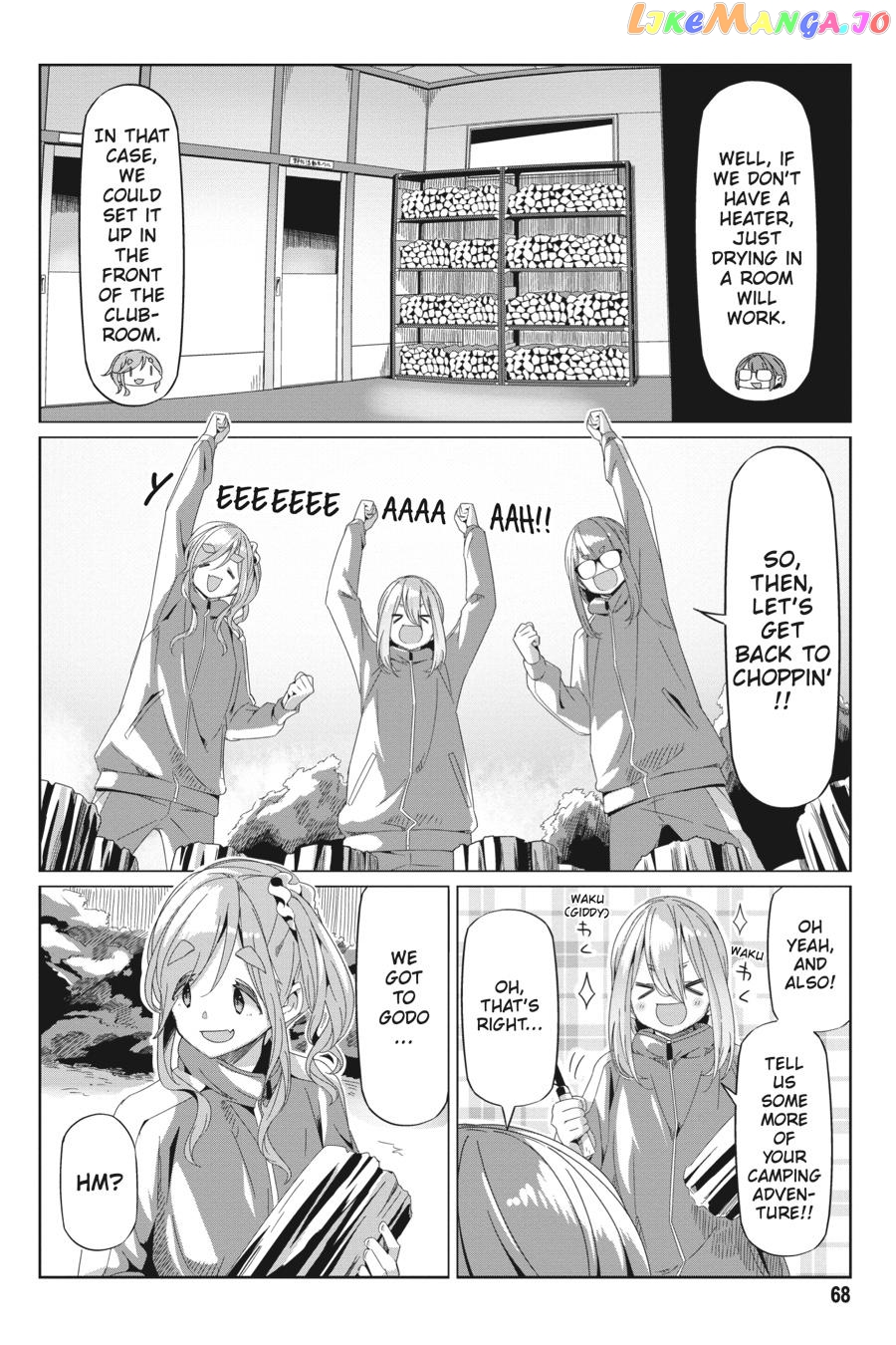 Yurucamp - Manga chapter 66 - page 14