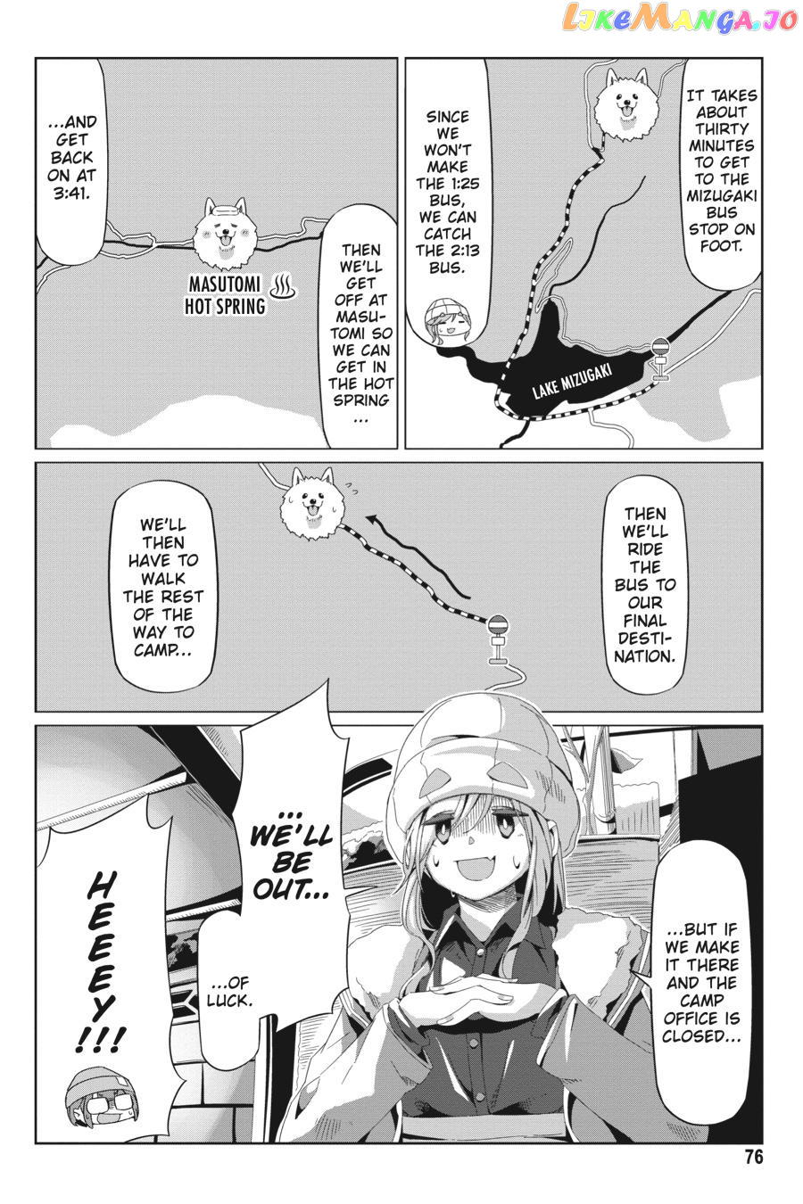 Yurucamp - Manga chapter 66 - page 22
