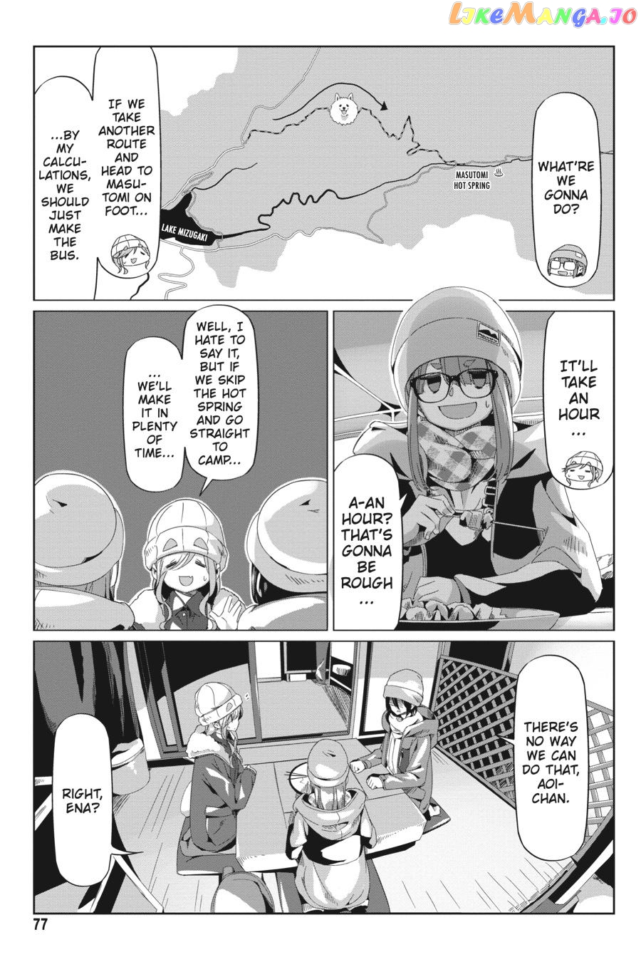 Yurucamp - Manga chapter 66 - page 23