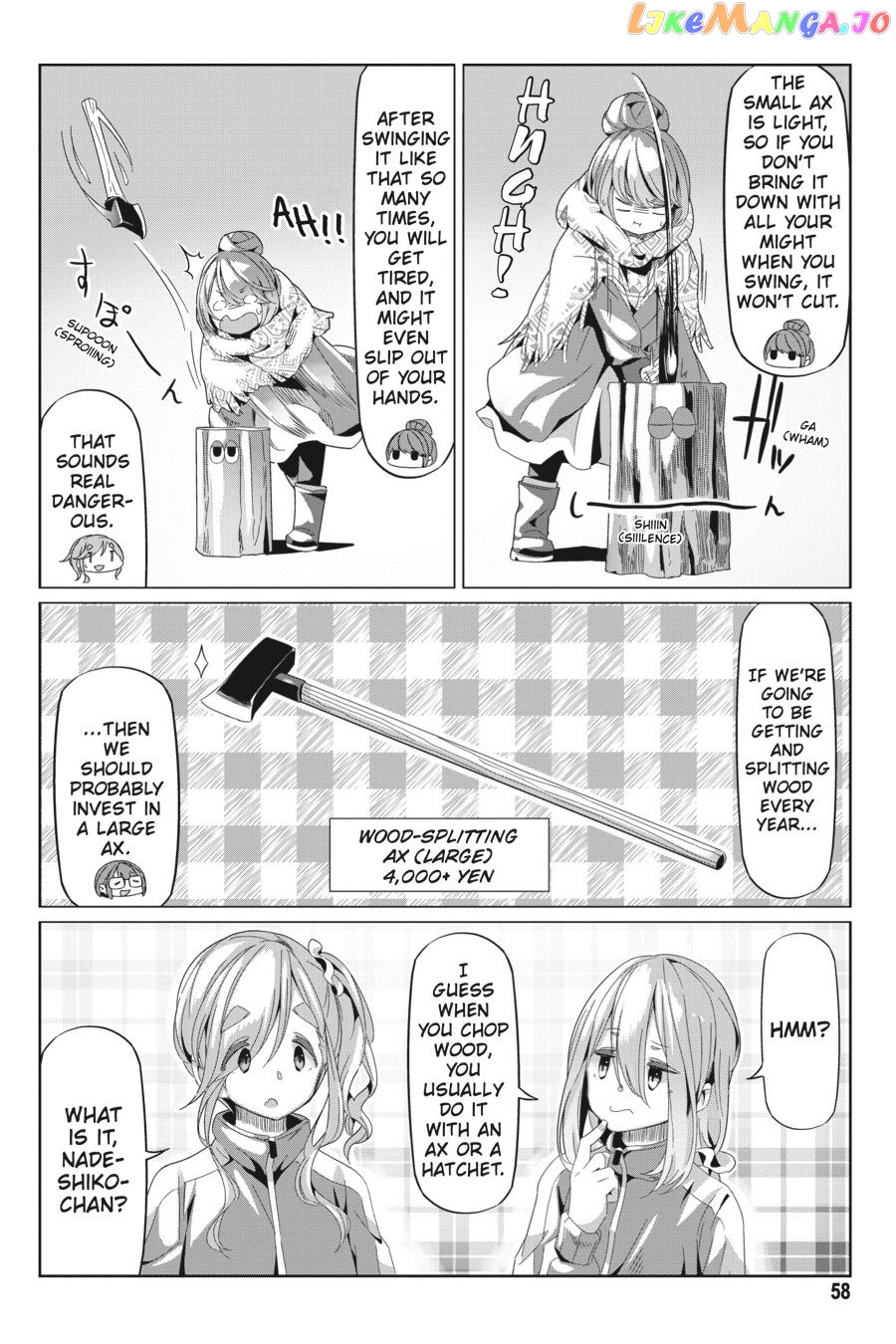 Yurucamp - Manga chapter 66 - page 4