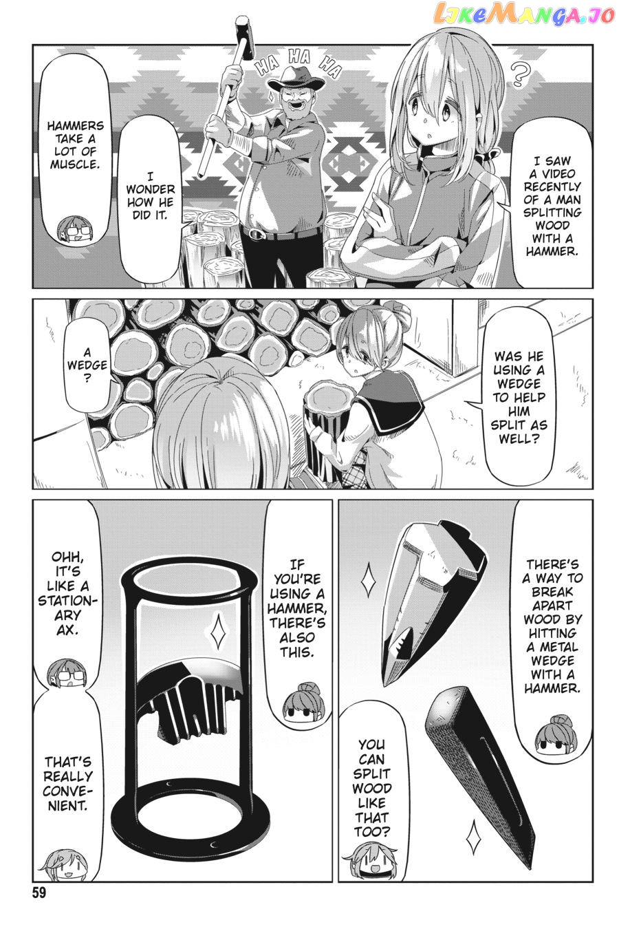 Yurucamp - Manga chapter 66 - page 5