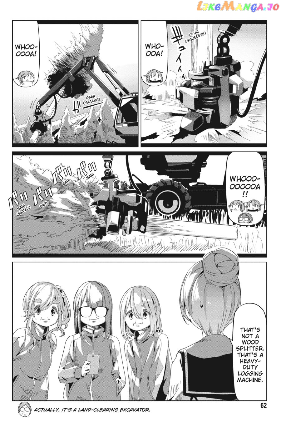 Yurucamp - Manga chapter 66 - page 8