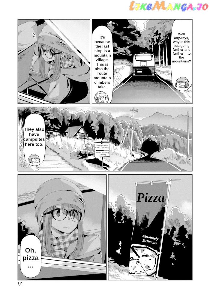 Yurucamp - Manga chapter 67 - page 12