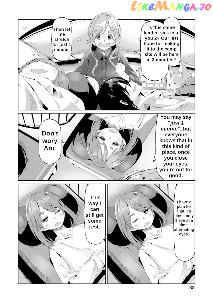 Yurucamp - Manga chapter 67 - page 9