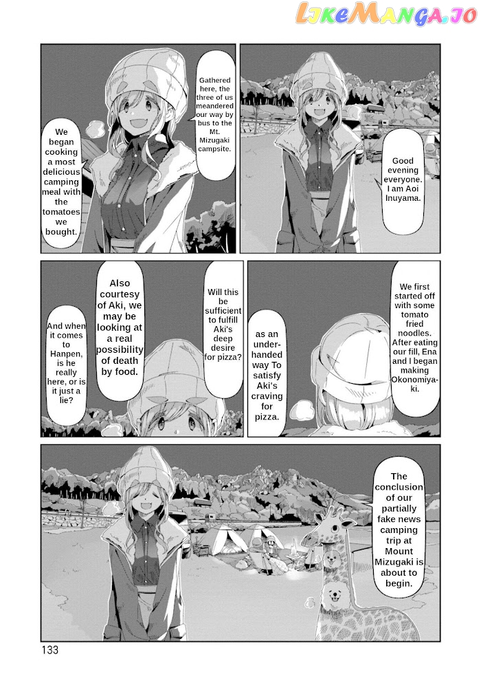 Yurucamp - Manga chapter 69 - page 1