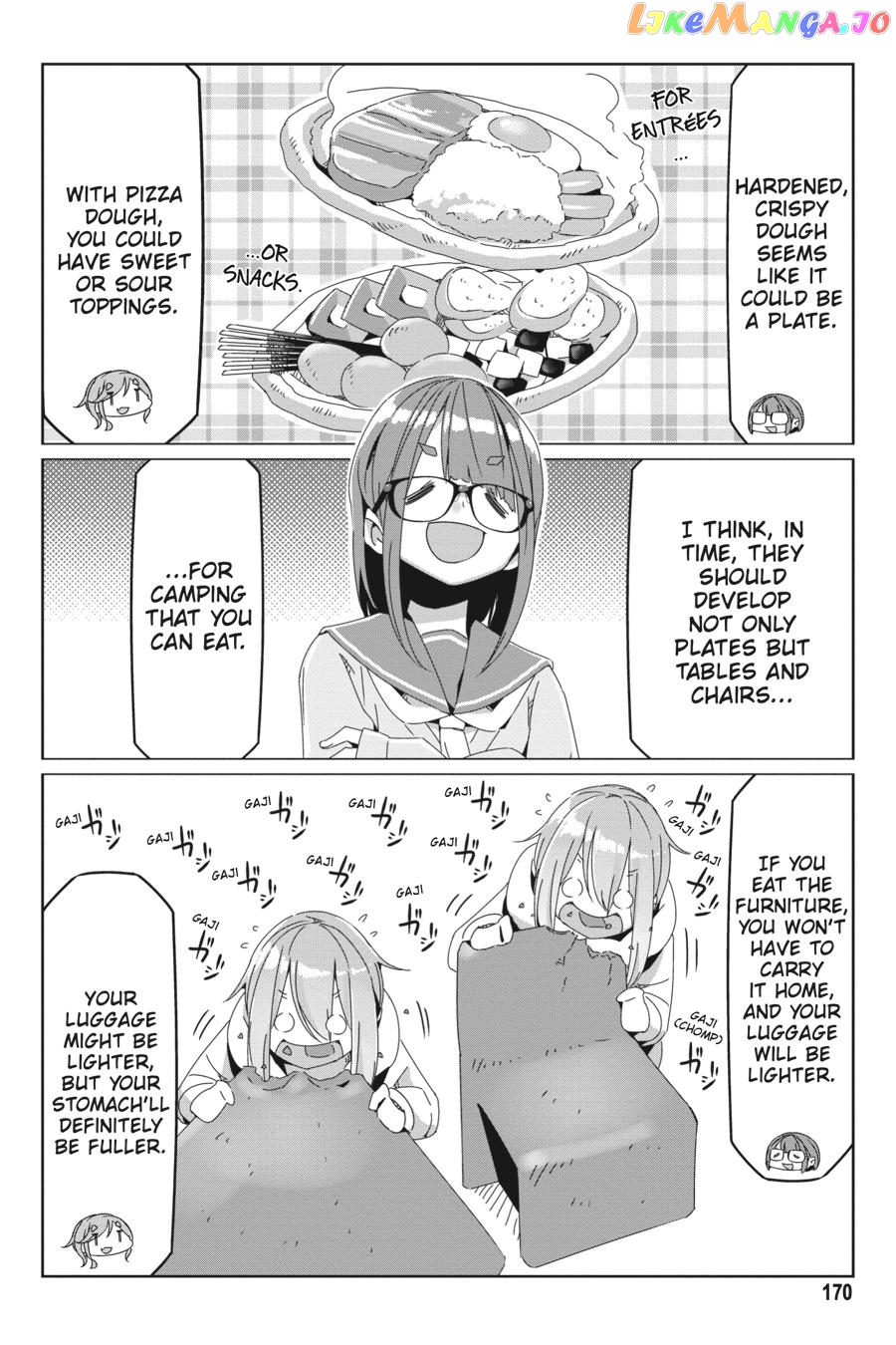Yurucamp - Manga chapter 69.5 - page 12