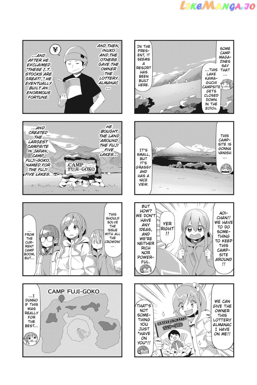 Yurucamp - Manga chapter 69.5 - page 21
