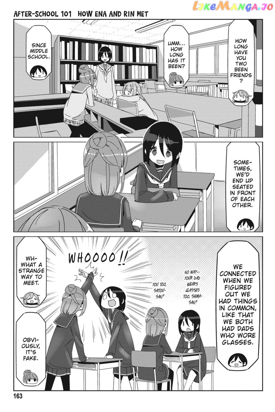 Yurucamp - Manga chapter 69.5 - page 5