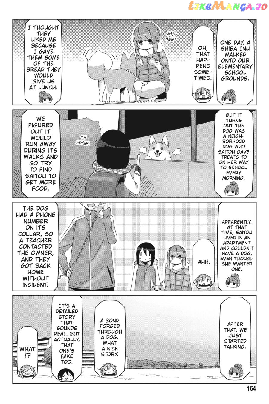 Yurucamp - Manga chapter 69.5 - page 6