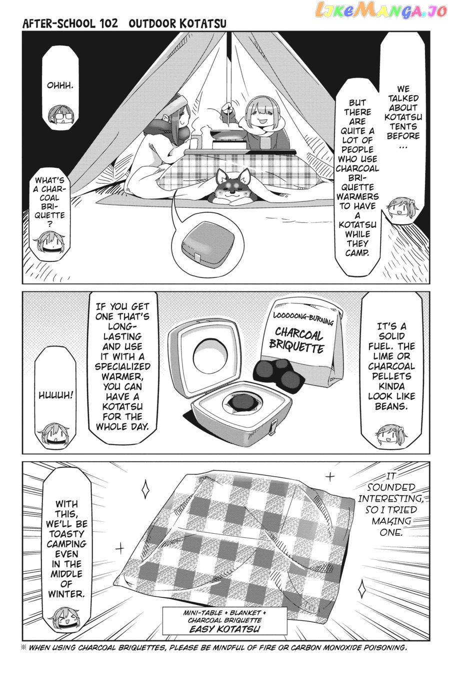 Yurucamp - Manga chapter 69.5 - page 7