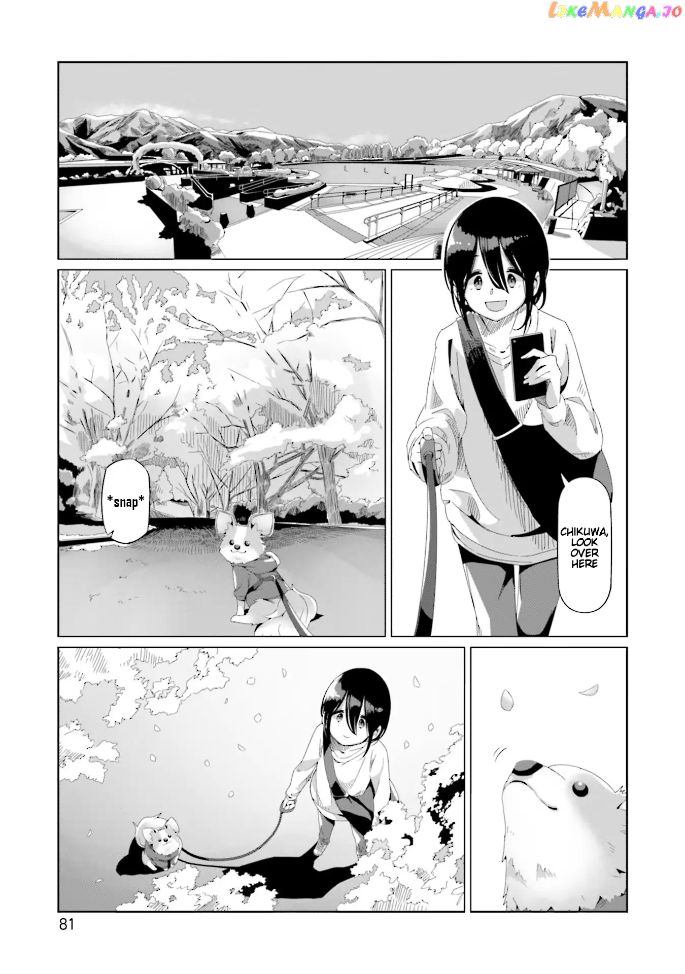 Yurucamp - Manga chapter 73 - page 1