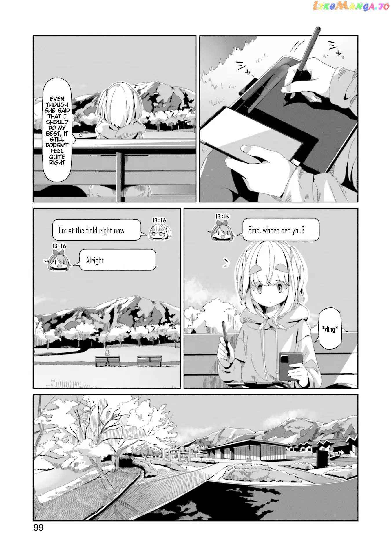 Yurucamp - Manga chapter 73 - page 19