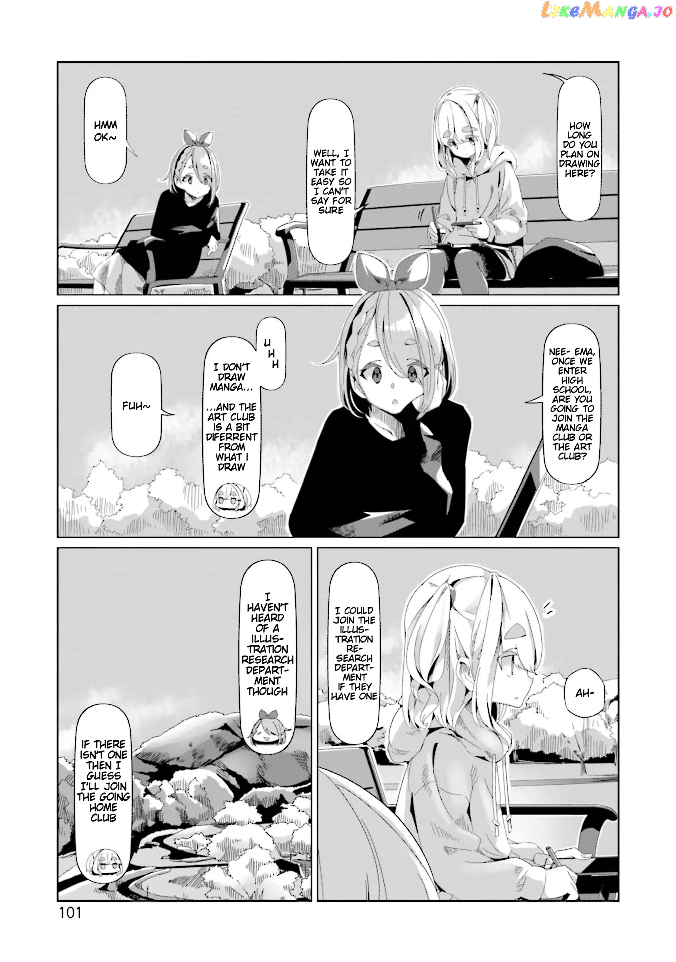 Yurucamp - Manga chapter 73 - page 21