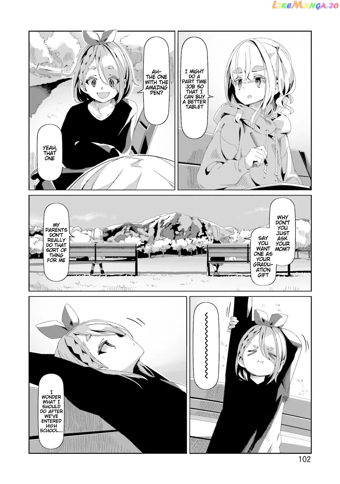 Yurucamp - Manga chapter 73 - page 22