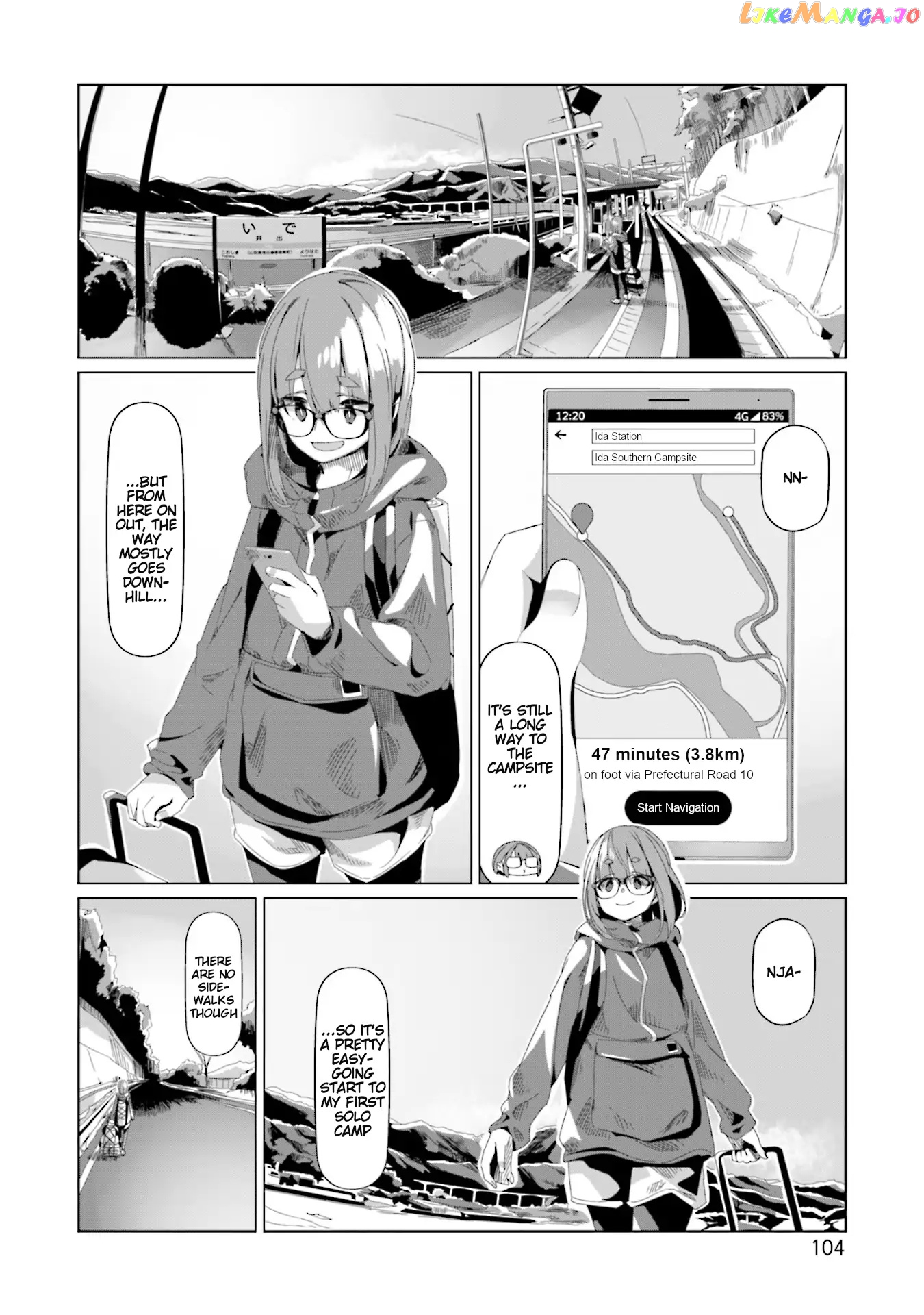Yurucamp - Manga chapter 73 - page 24