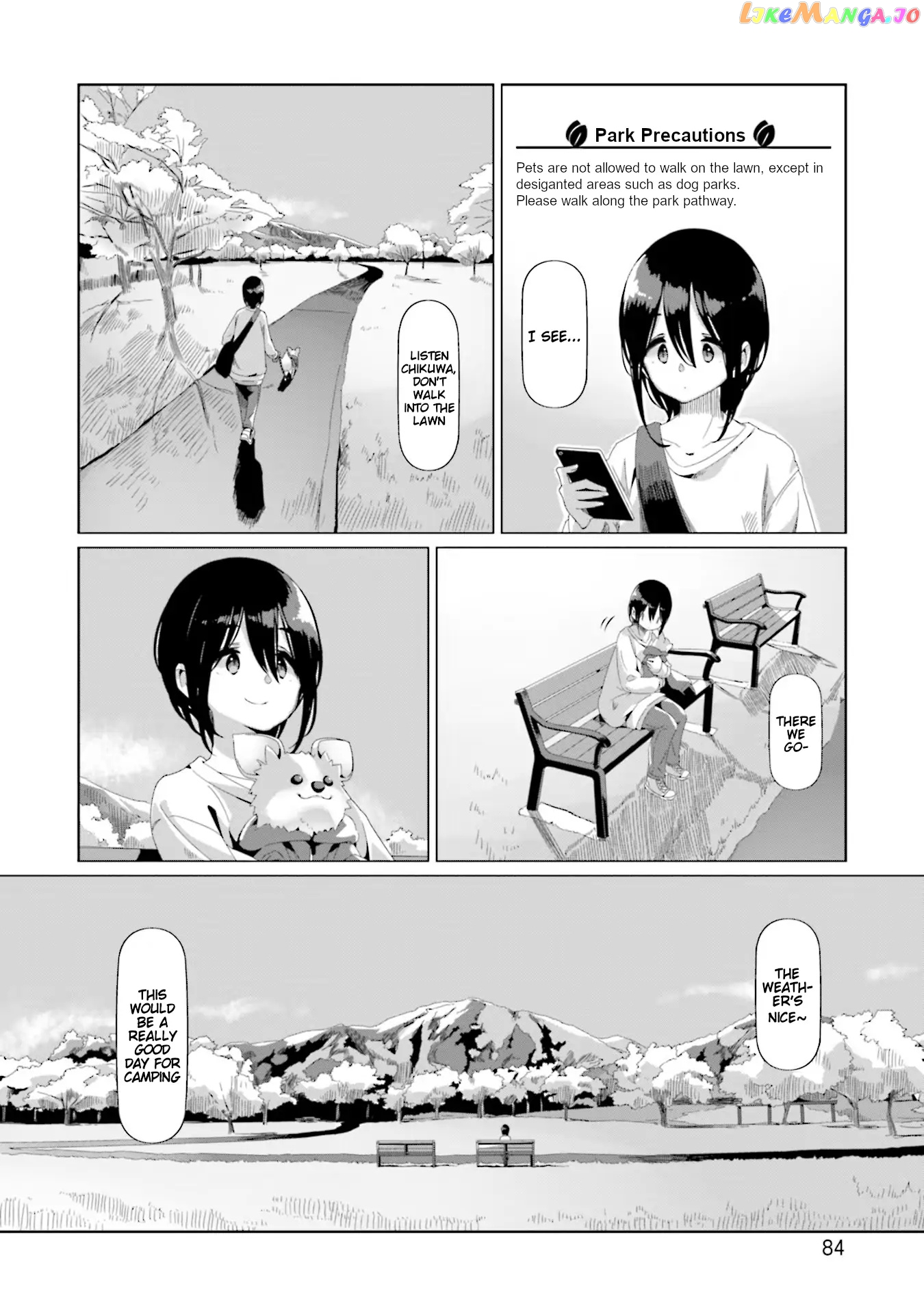 Yurucamp - Manga chapter 73 - page 4