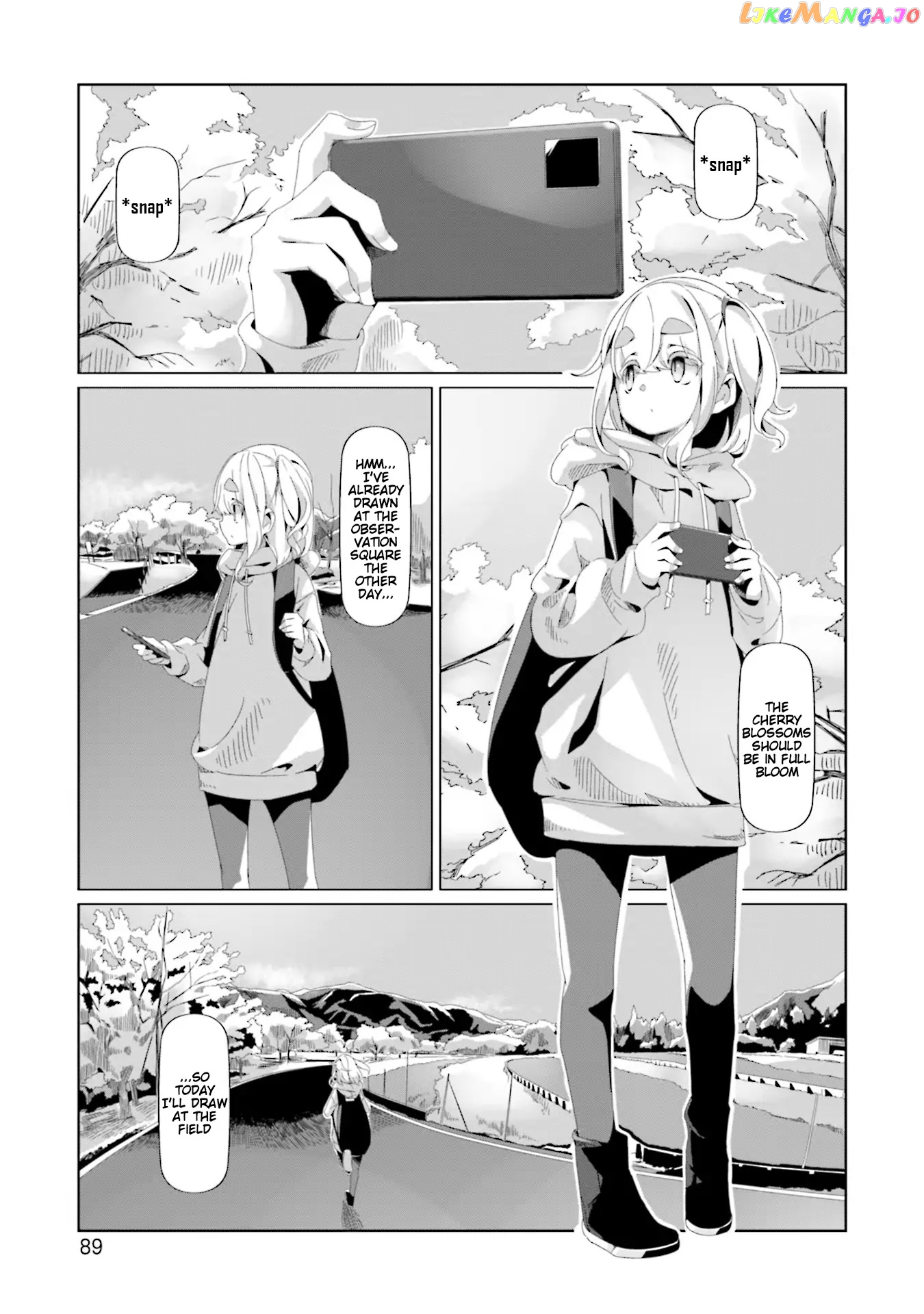 Yurucamp - Manga chapter 73 - page 9