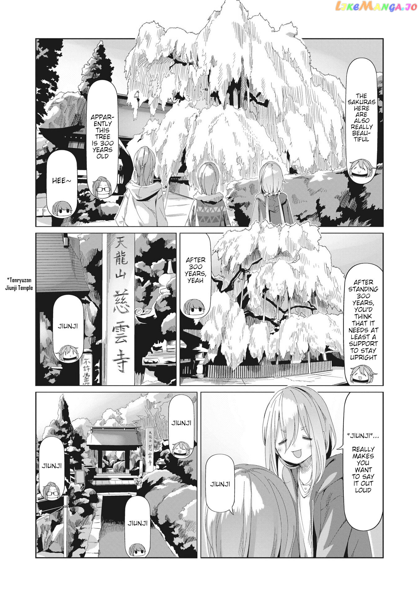 Yurucamp - Manga chapter 76 - page 1
