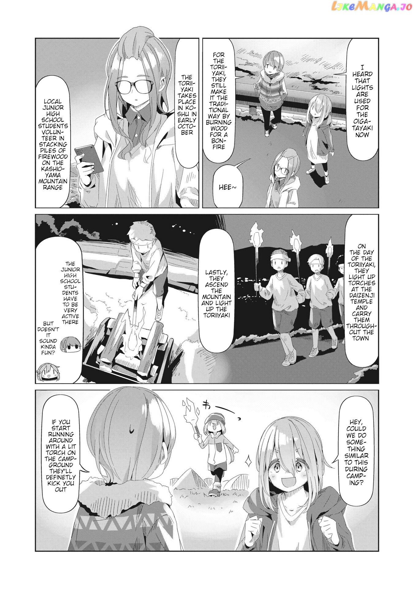 Yurucamp - Manga chapter 76 - page 13