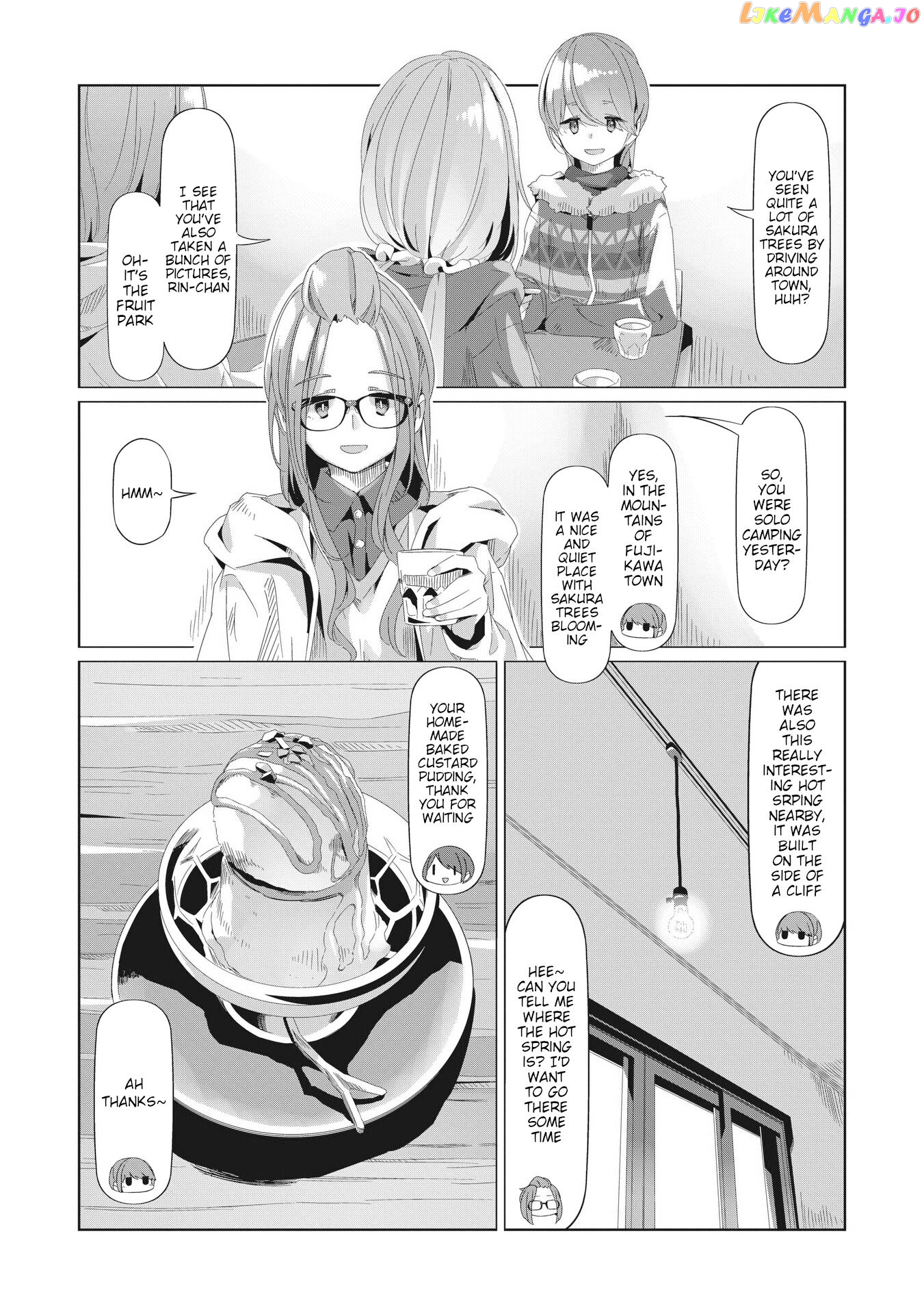 Yurucamp - Manga chapter 76 - page 4