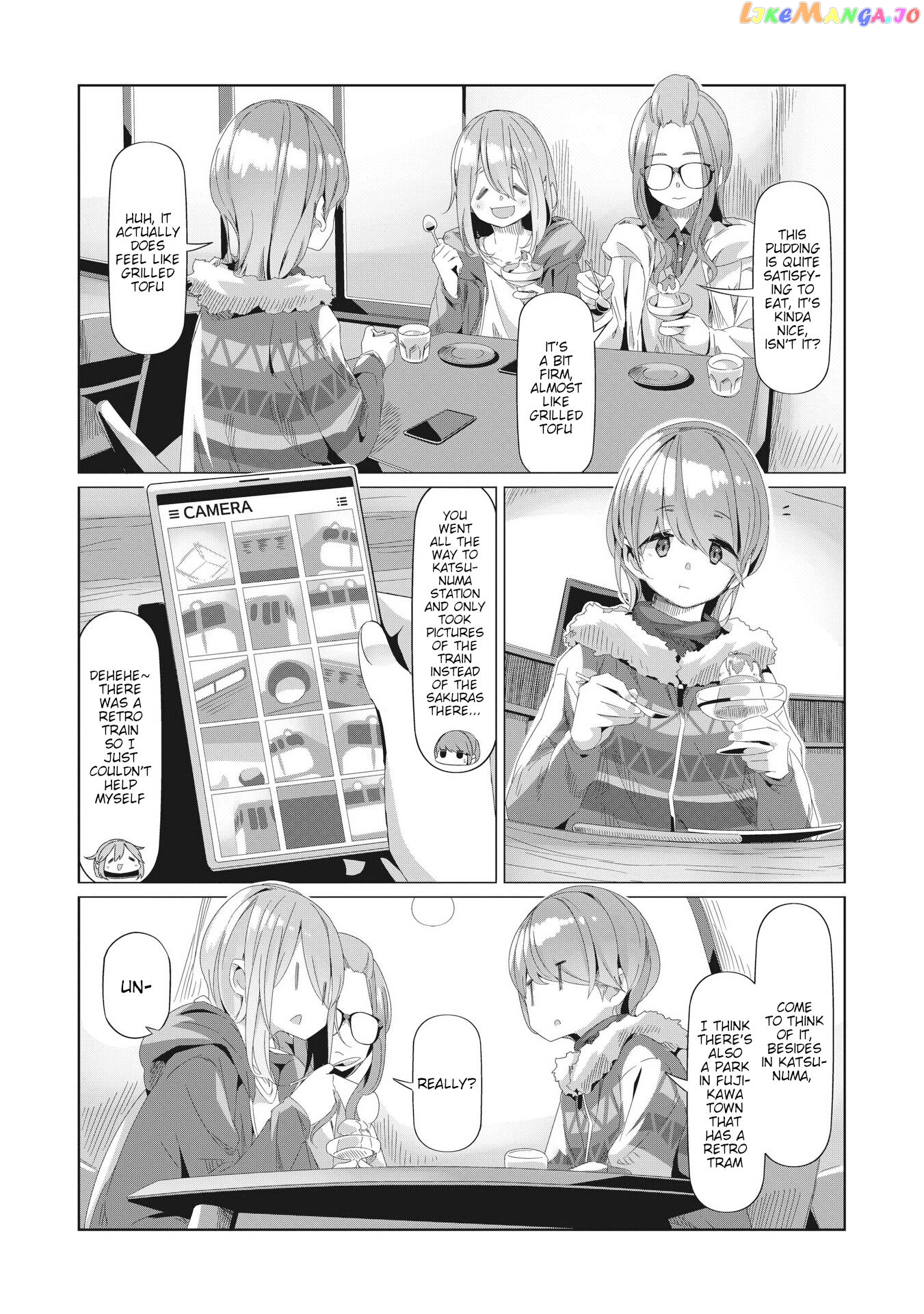 Yurucamp - Manga chapter 76 - page 6